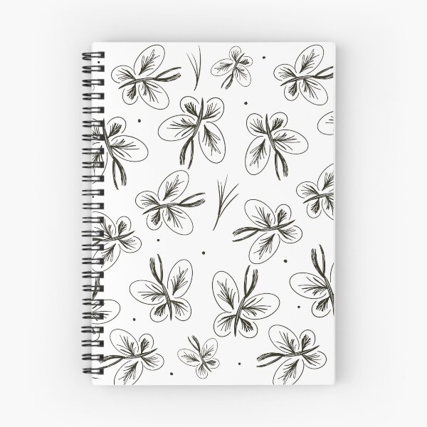 Item preview, Butterfly Doodles Black White  designed and sold by Dreambigdigital.