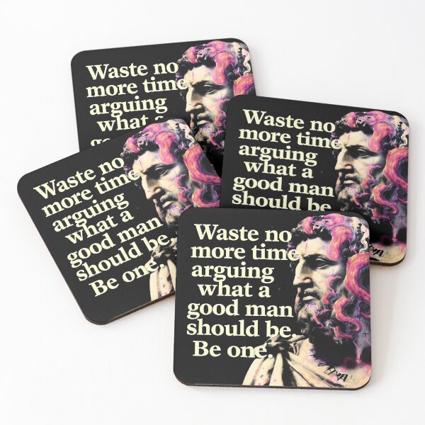 Item preview, Marcus Aurelius Quotes – Minimal Style Contemporary Stoic Art Print designed and sold by OzzFrequency.