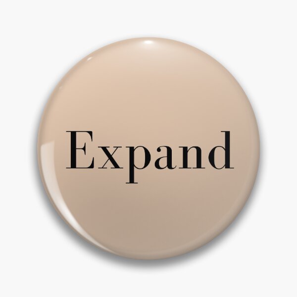 Item preview, Motivational typographic design Expand designed and sold by ElizabethCoelho.