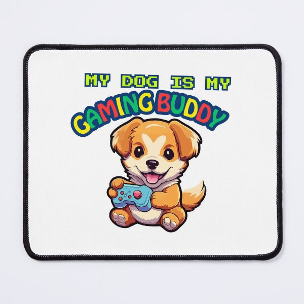 Item preview, My dog is my gaming buddy designed and sold by NellieBearApparel.
