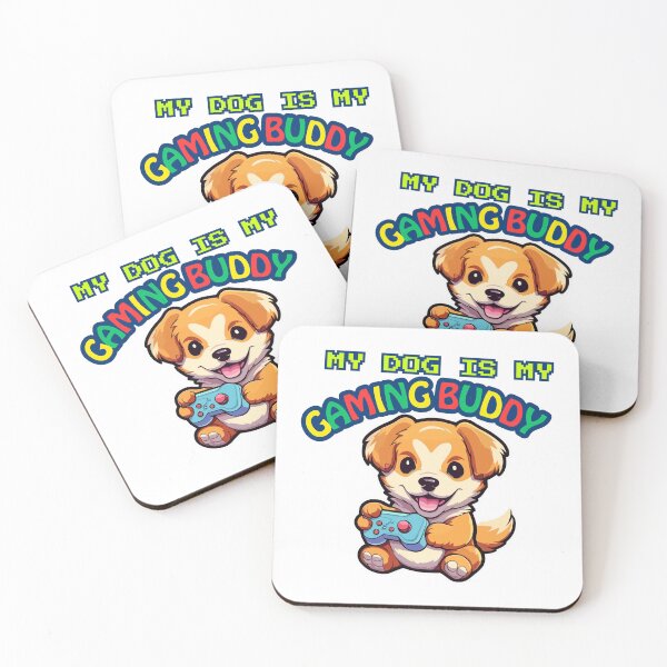 Item preview, My dog is my gaming buddy designed and sold by NellieBearApparel.