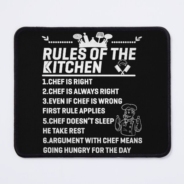 Item preview, Funny Chef Kitchen Rules Master Cook Joke designed and sold by Nocturnal-Vines.