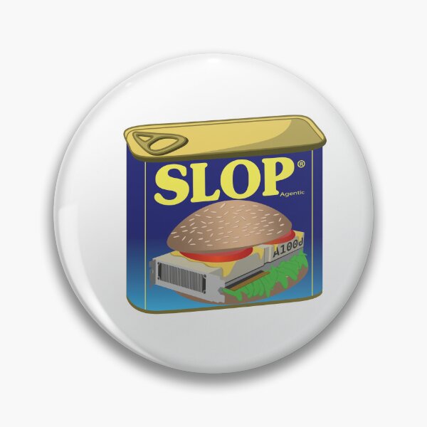 Item preview, Agentic AI slop in a can! designed and sold by SlopHop.