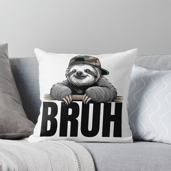 Item preview, Funny Graphic Meme Sloth Bruh for Boys Girls Men Women designed and sold by ZACK ART.