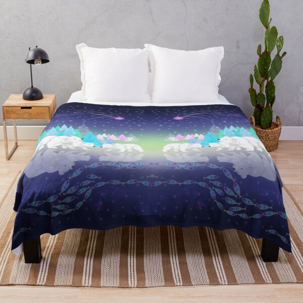 Item preview, Polar Bears in Icy Lands designed and sold by nocturne-design.