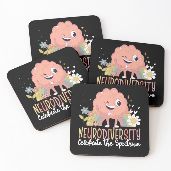Item preview, Cute Neurodiversity Celebrate The Spectrum Art designed and sold by Nocturnal-Vines.