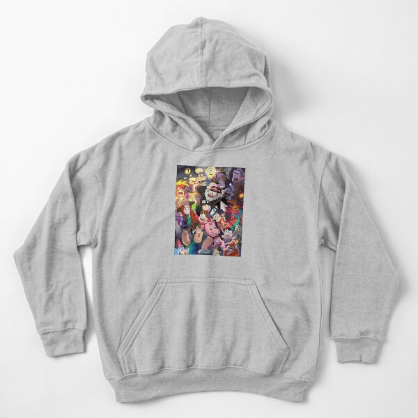 Gravity Falls y amigos Sudadera con capucha para niños