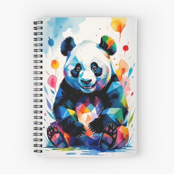 Item preview, Watercolor Panda Design designed and sold by GOLDENGARDENART.