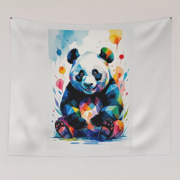 Item preview, Watercolor Panda Design designed and sold by GOLDENGARDENART.