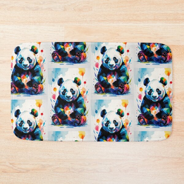 Item preview, Watercolor Panda Design designed and sold by GOLDENGARDENART.