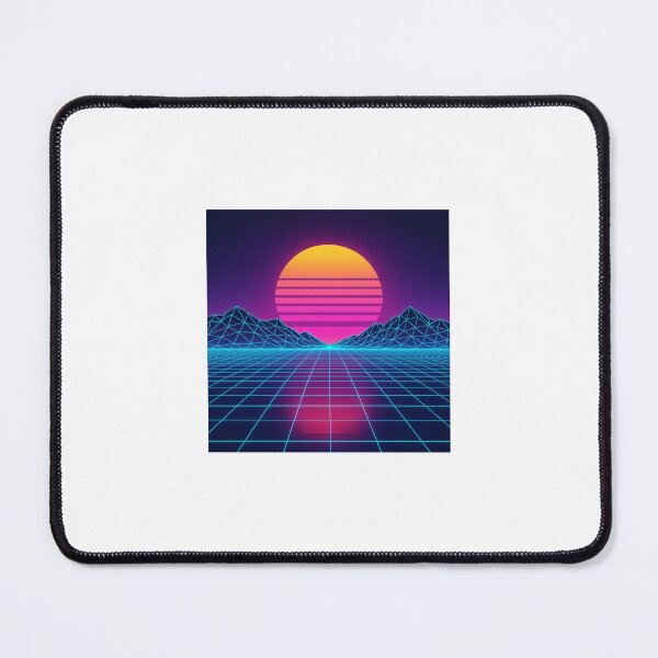 Item preview, Neon Horizon Grid designed and sold by ZoviraDesigns.