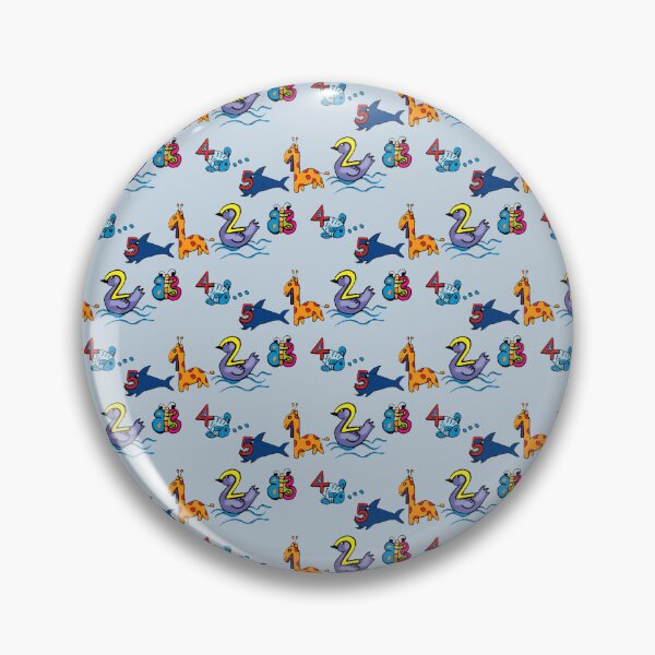 Item preview, Simple Purple Tulip Doodle Seamless Pattern - Spring Blue Sky Print designed and sold by NgernPhanLan.