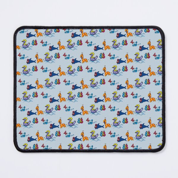 Item preview, Simple Purple Tulip Doodle Seamless Pattern - Spring Blue Sky Print designed and sold by NgernPhanLan.
