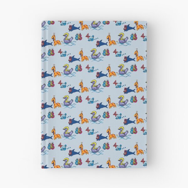 Item preview, Simple Purple Tulip Doodle Seamless Pattern - Spring Blue Sky Print designed and sold by NgernPhanLan.