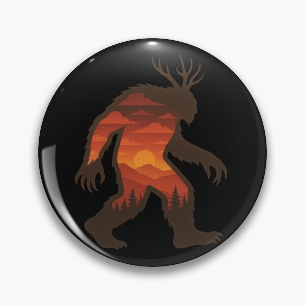 Item preview, Wendigo Sunset Silhouette Art designed and sold by Planetporridge.