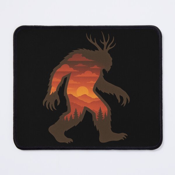 Item preview, Wendigo Sunset Silhouette Art designed and sold by Planetporridge.