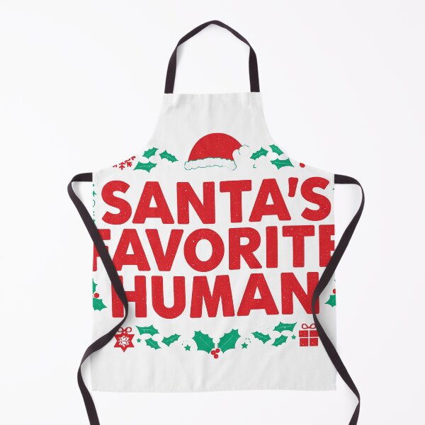 Item preview, SANTA’S FAVORITE HUMAN – Cute Funny Christmas T-Shirt Design designed and sold by Graphic Therapist.