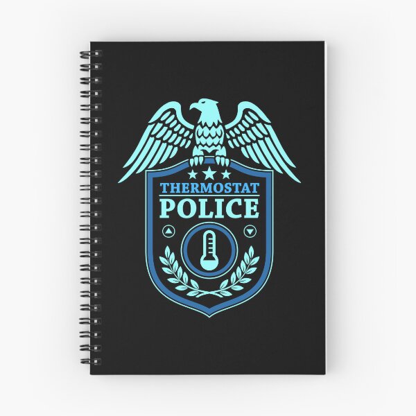 Item preview, Thermostat Police Badge designed and sold by sachpica.