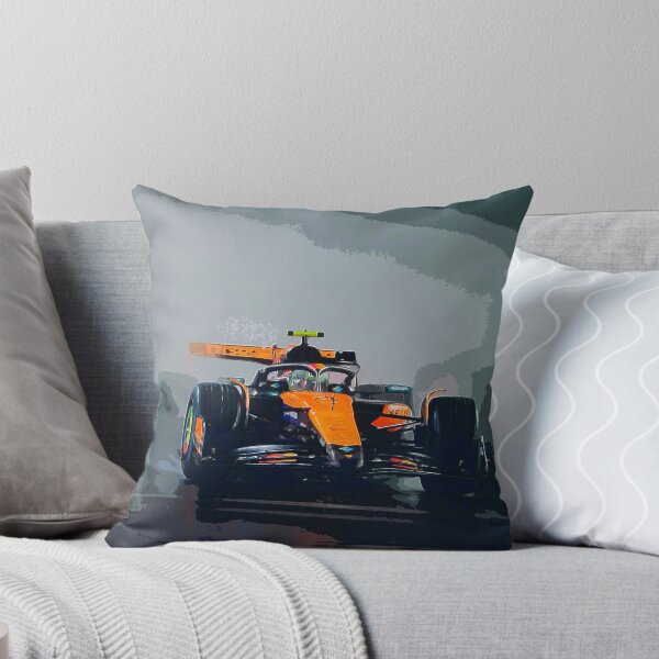 Item preview, Lando Norris racing in the rain in Las Vegas qualifying on full wets 2025 watercolor designed and sold by Rodissimus1984.
