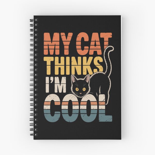 Item preview, My Cat Thinks I'm Cool designed and sold by kakashinn.