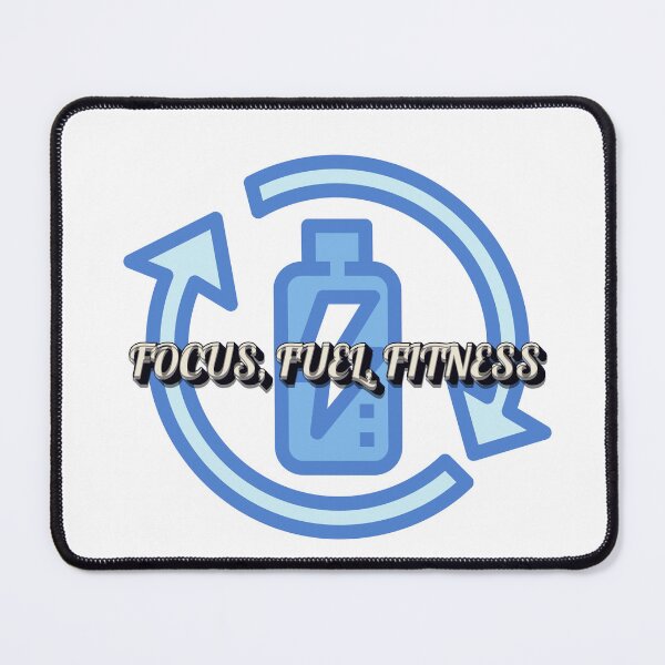 Item preview, Focus Fuel Fitness – Motivational Gym Supplement Bottle Graphic designed and sold by Hayir Design.