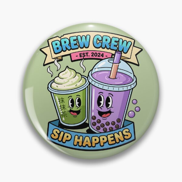 Item preview, Brew Crew: The Boba Besties designed and sold by AwesomeBeyondLimits.