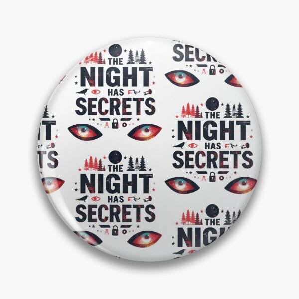 Item preview, The Night Has Secrets Dark Mystery Aesthetic Design designed and sold by Graphic Therapist.