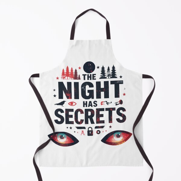 Item preview, The Night Has Secrets Dark Mystery Aesthetic Design designed and sold by Graphic Therapist.