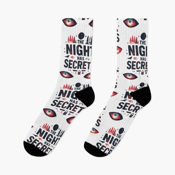 Item preview, The Night Has Secrets Dark Mystery Aesthetic Design designed and sold by Graphic Therapist.