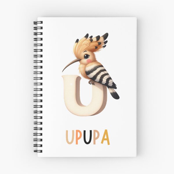 Item preview, Alphabet Animals – Letter U is for Upupa Nursery Design designed and sold by Pet-DeLish.