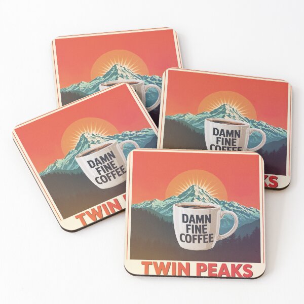 Item preview, Twin Peaks Retro poster  designed and sold by Nikki-Tee.