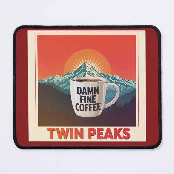 Item preview, Twin Peaks Retro poster  designed and sold by Nikki-Tee.