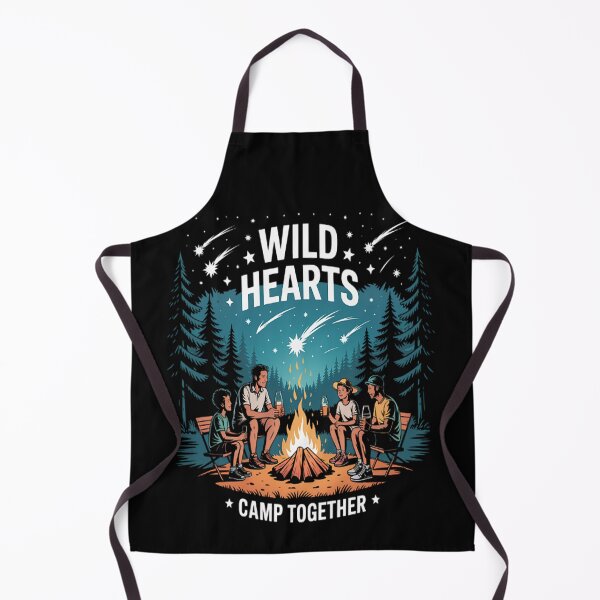 Item preview, Family Camping Wild Hearts Camp Together Campfire Outdoors designed and sold by brinbotty.