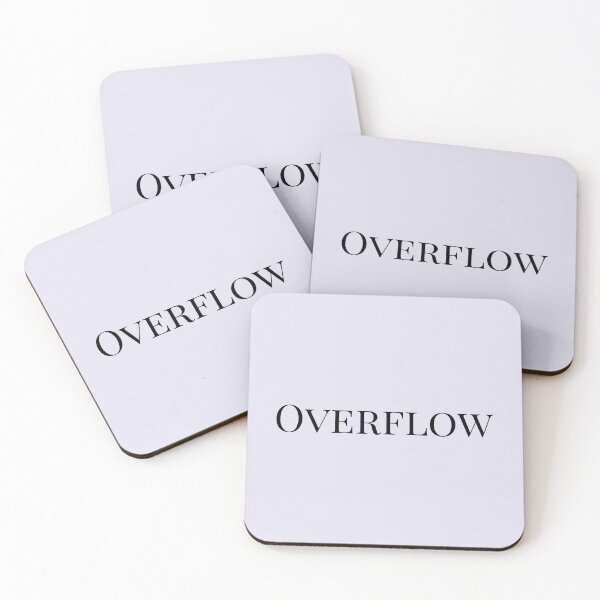 Item preview, Overflow, a word of aesthetic abundance designed and sold by ElizabethCoelho.