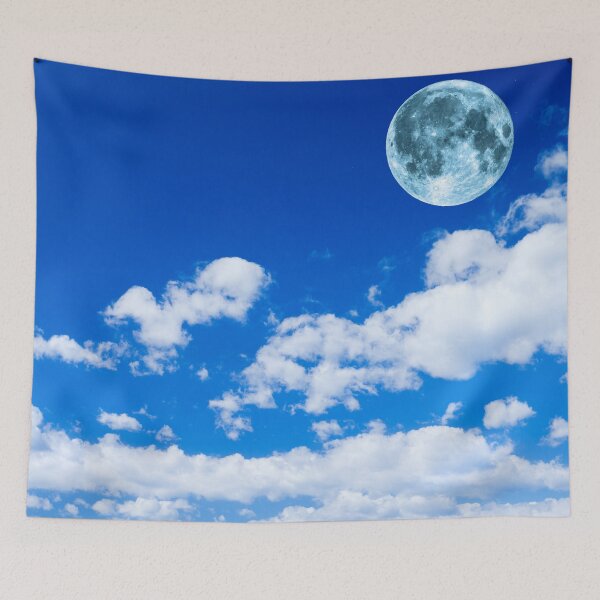 Item preview, Blue Sky Moon Aesthetic designed and sold by Carftastic.