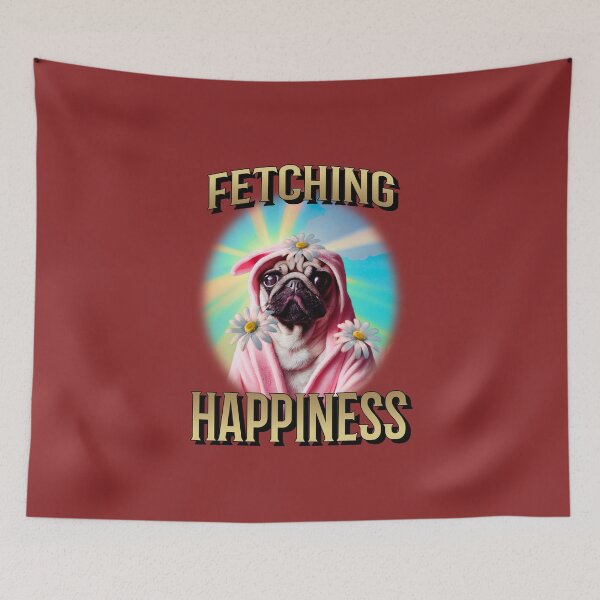 Item preview, Fetching Happiness 6 dogs. designed and sold by "Vibe & Style Merch".