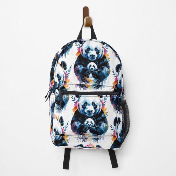 Item preview, Geometric Panda Color designed and sold by GOLDENGARDENART.