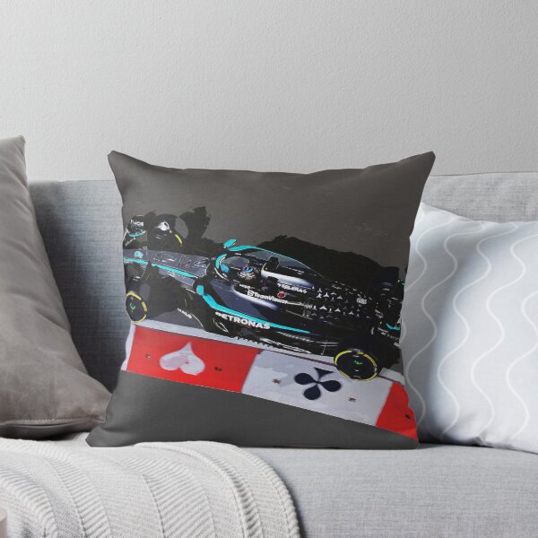 Item preview, George Russell racing in the 2025 Las Vegas Grand Prix watercolor designed and sold by Rodissimus1984.