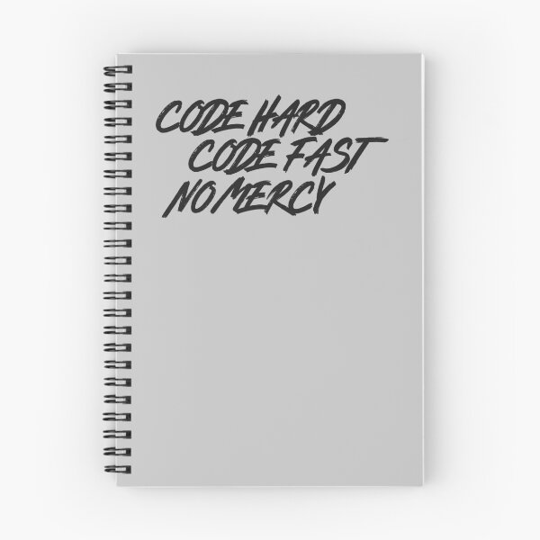 Item preview, Code hard, code fast, no mercy designed and sold by Insanity Driven Design.
