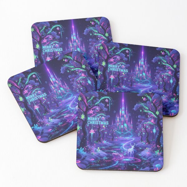 Item preview, Neon Winter Wonderland designed and sold by 3free3street - Neon & Graffiti Digital Art.