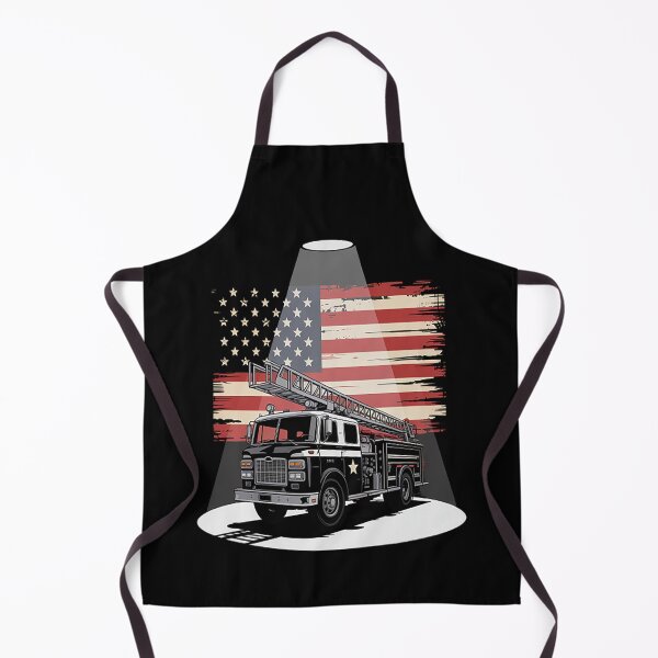 Item preview, Fireman American Flag Thin Red Line Firefighter designed and sold by brinbotty.