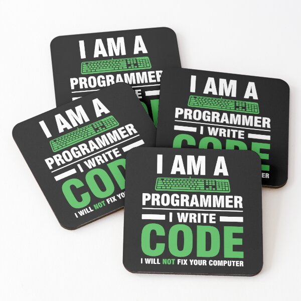 Item preview, I Write Code designed and sold by VanderX.