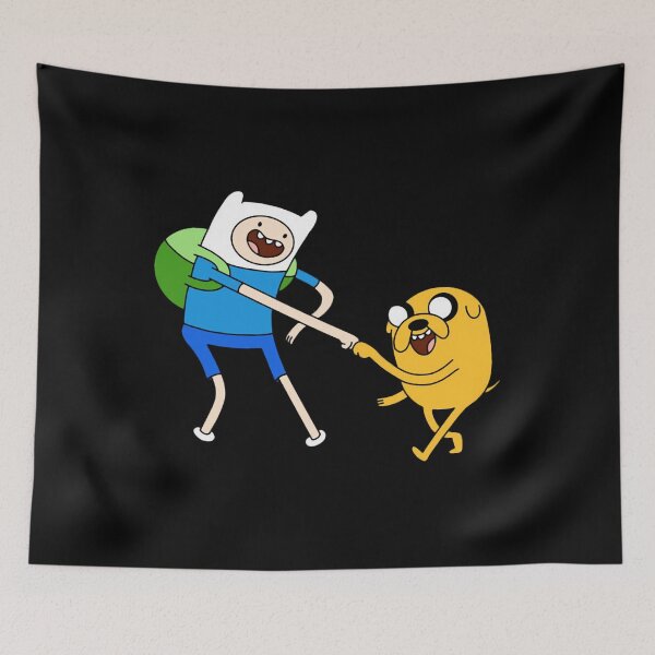 Item preview, Finn and Jake fist bump Adventure Time  designed and sold by dreo025.