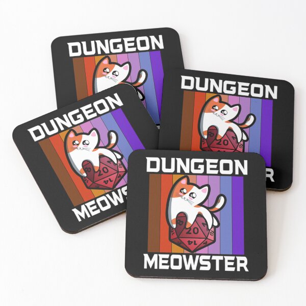 Item preview, Dungeon Meowster Funny Nerdy Gamer Cat Classic  designed and sold by yanar810361.
