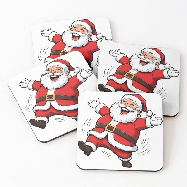 Item preview, Happy Dancing Santa Illustration designed and sold by SoulenCify.