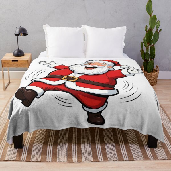 Item preview, Happy Dancing Santa Illustration designed and sold by SoulenCify.
