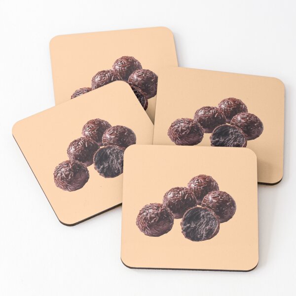 Item preview, Brigadeiro, Brazilian Chocolate Confectionery Made from Condensed Milk and Cocoa designed and sold by Violet Peonies.