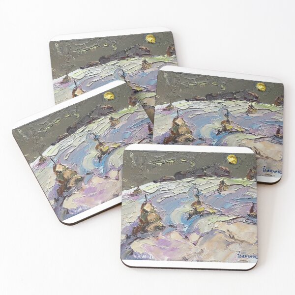 Item preview, Alex Ivanyuk: Haystacks Covered by Winter designed and sold by ukrainianvin.