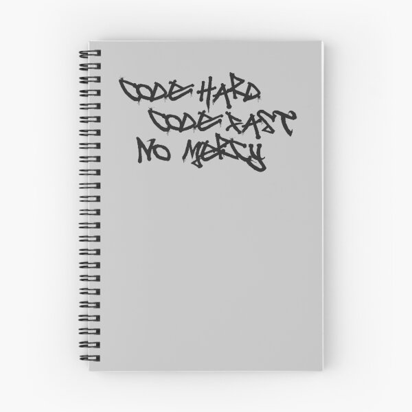Item preview, Code hard, code fast, no mercy designed and sold by Insanity Driven Design.