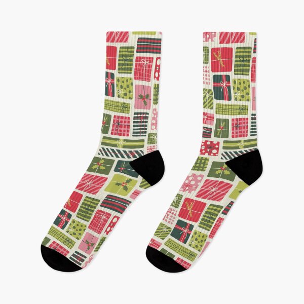 Item preview, Mid-Century Style Retro Christmas Pattern designed and sold by PG Illustration.